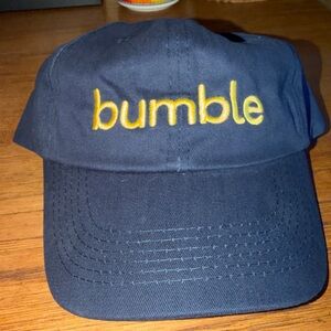 Bumble Embroidered Navy Baseball Cap